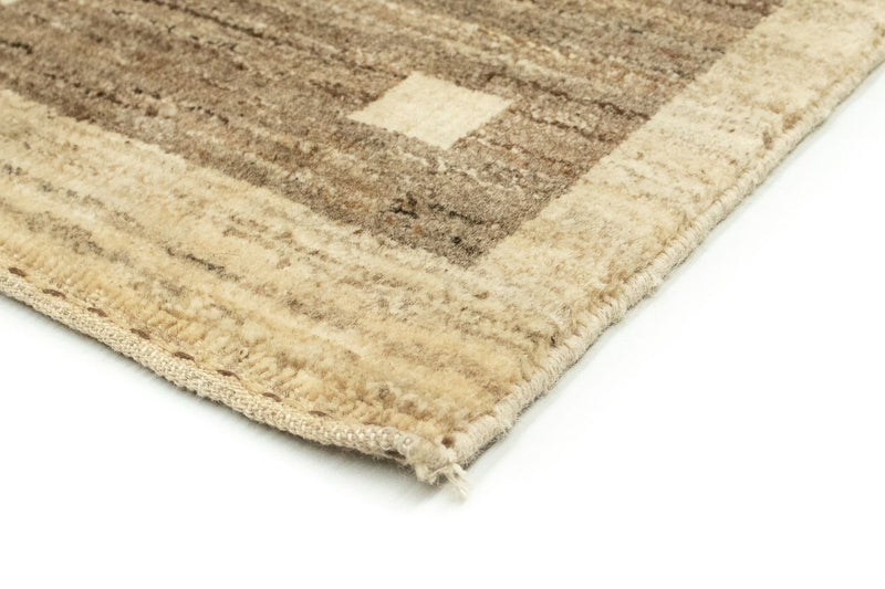 Alfombra de pasillo Alfombra Gabbeh - Indus - 211 x 75 cm - beige