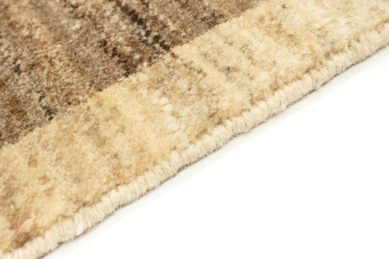Alfombra de pasillo Alfombra Gabbeh - Indus - 211 x 75 cm - beige
