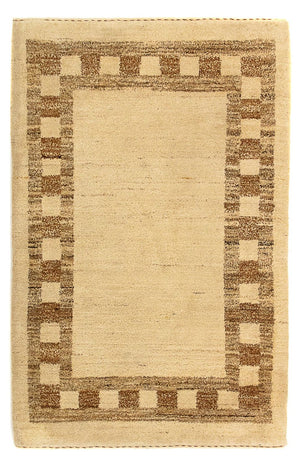 Alfombra Gabbeh - Indus - 122 x 80 cm - beige