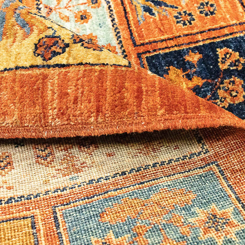 Alfombra Pakistani - 93 x 85 cm - óxido