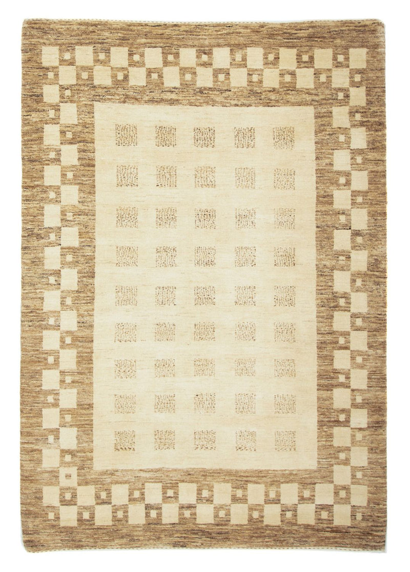 Alfombra Gabbeh - Indus - 242 x 169 cm - beige