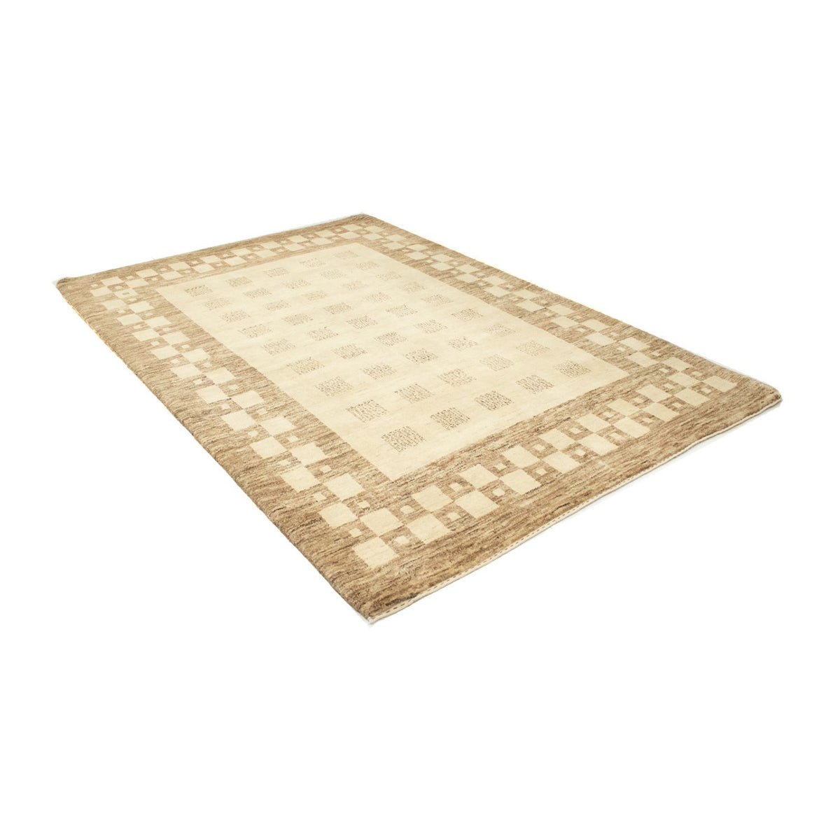 Alfombra Gabbeh - Indus - 242 x 169 cm - beige