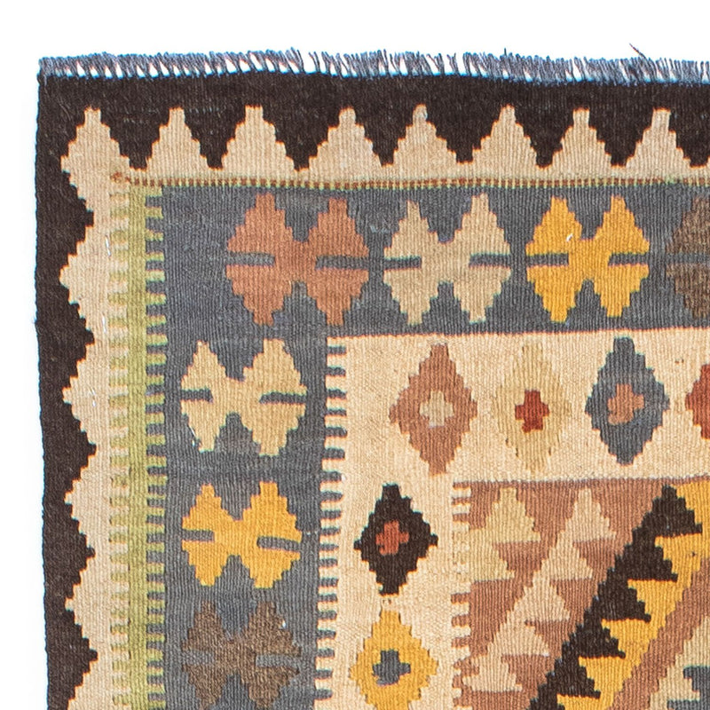 Alfombra de pasillo Alfombra Kelim - Oriental - 208 x 82 cm - beige