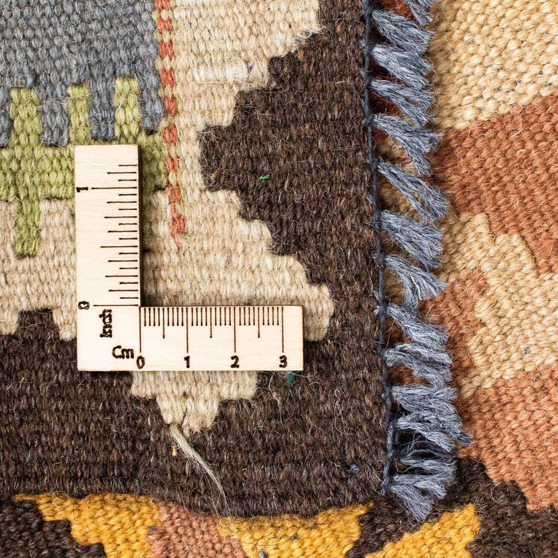 Alfombra de pasillo Alfombra Kelim - Oriental - 208 x 82 cm - beige