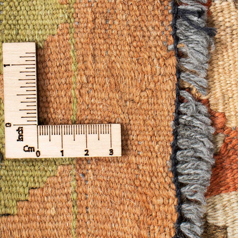 Alfombra de pasillo Alfombra Kelim - Oriental - 200 x 91 cm - marrón claro