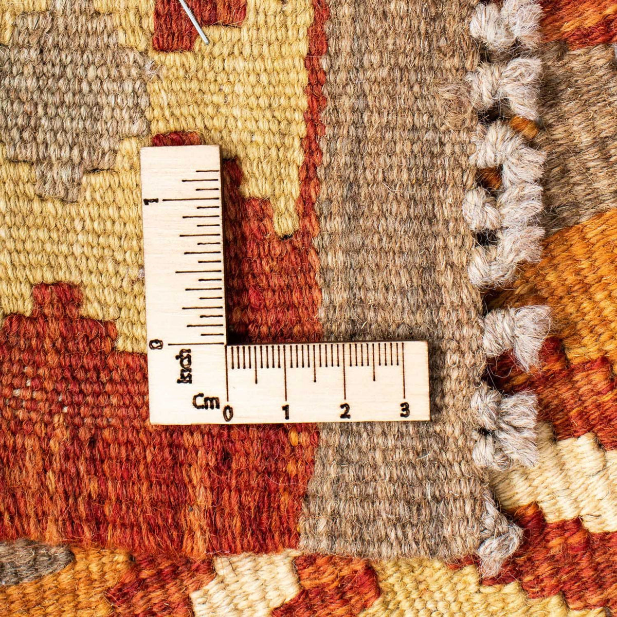 Alfombra de pasillo Alfombra Kelim - Oriental - 187 x 72 cm - óxido