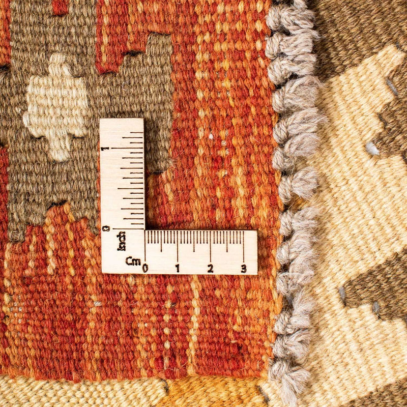 Alfombra de pasillo Alfombra Kelim - Oriental - 197 x 69 cm - beige