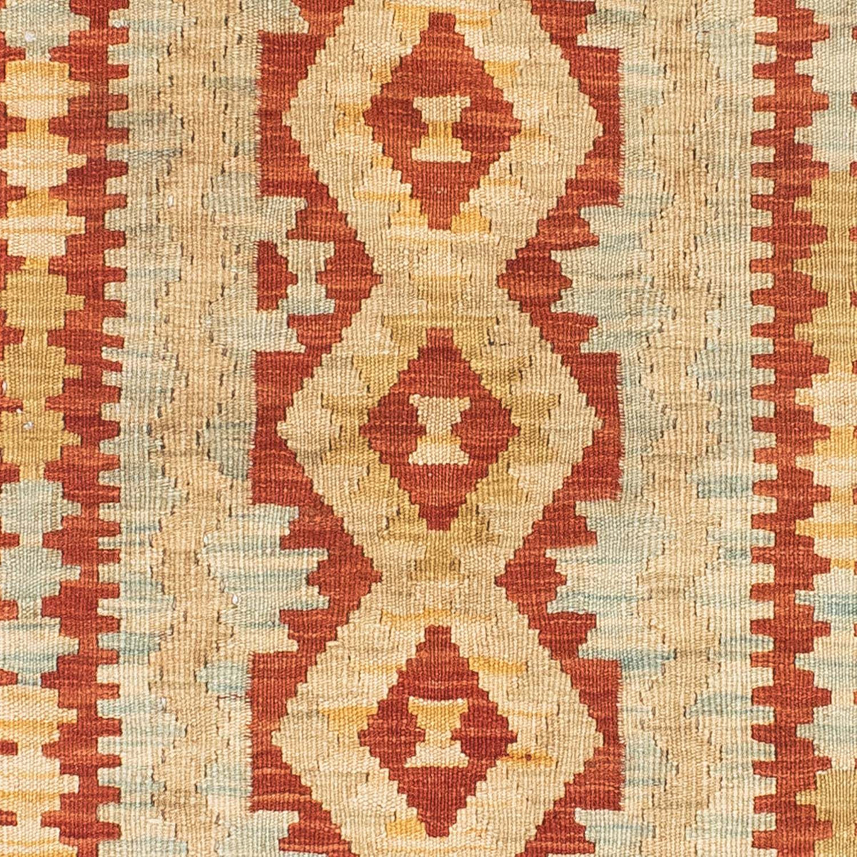 Alfombra de pasillo Alfombra Kelim - Oriental - 200 x 85 cm - beige