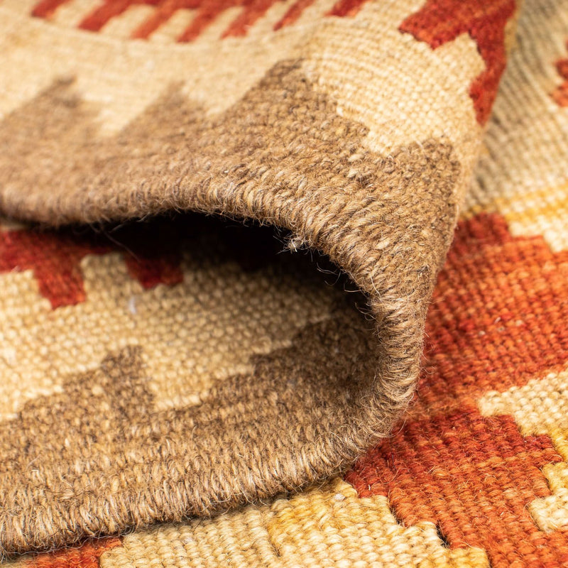 Alfombra de pasillo Alfombra Kelim - Oriental - 200 x 85 cm - beige