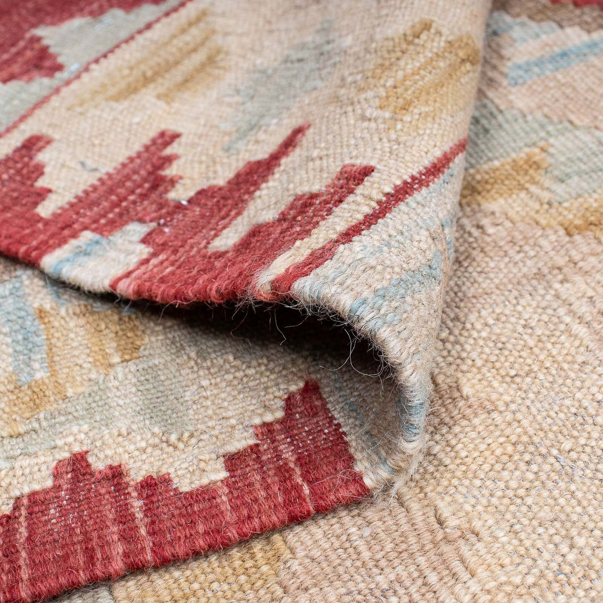 Alfombra Kelim - Oriental - 196 x 143 cm - multicolor