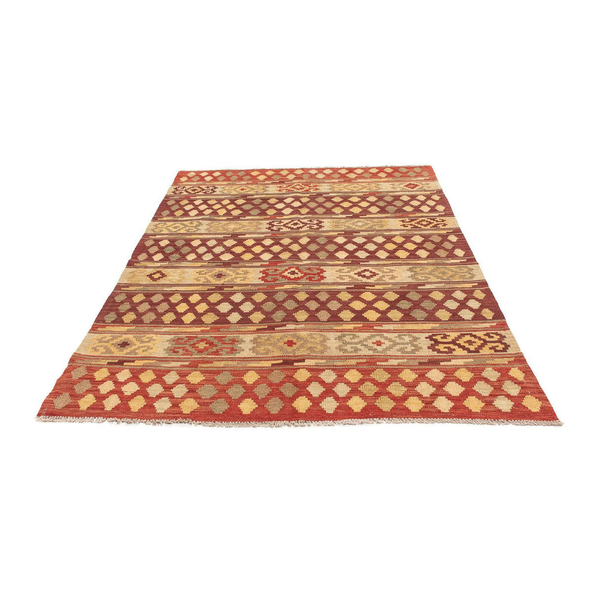 Alfombra Kelim - Oriental - 202 x 147 cm - multicolor