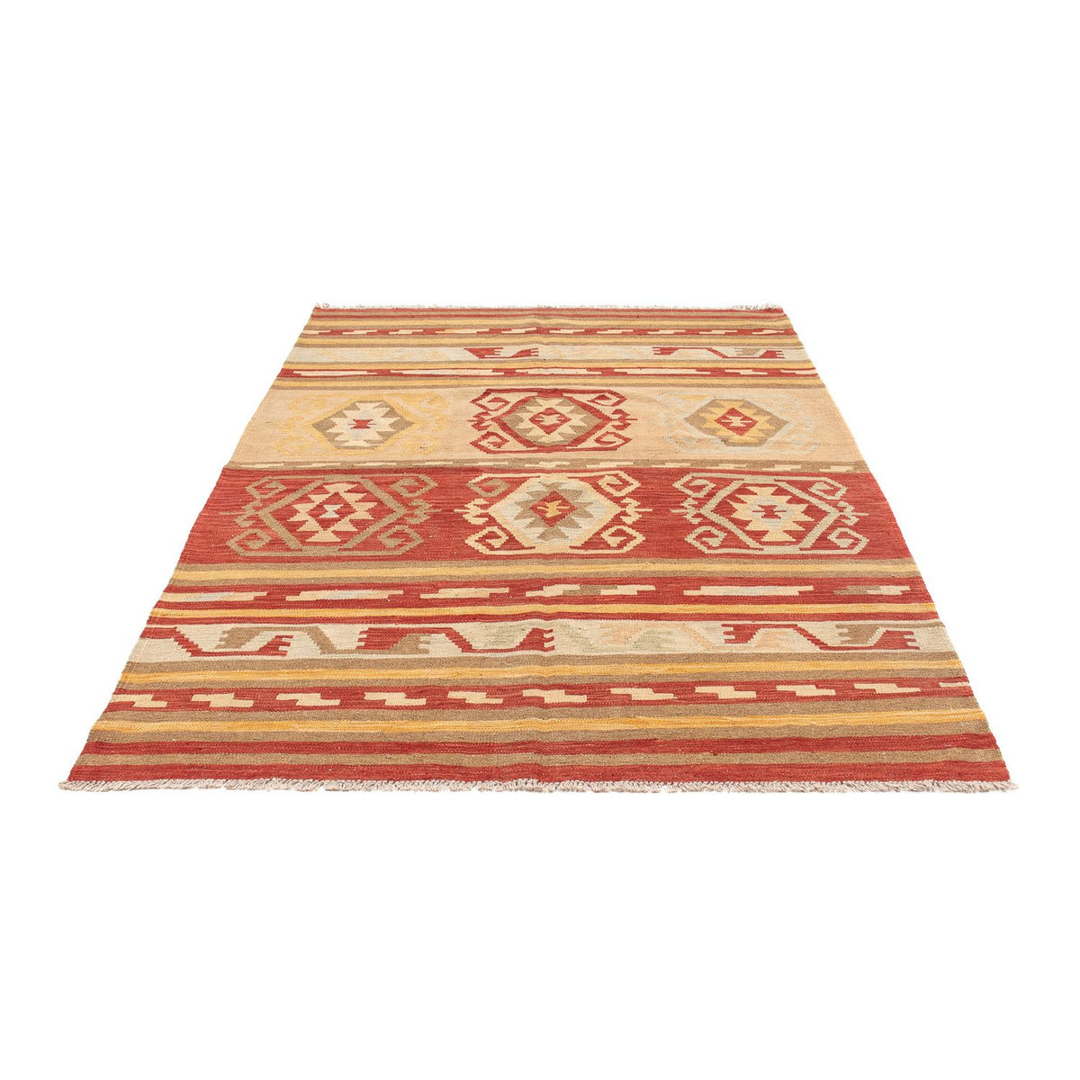 Alfombra Kelim - Oriental - 211 x 149 cm - multicolor