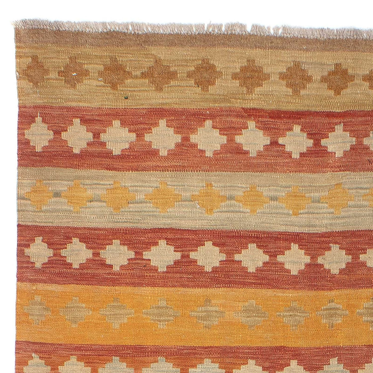 Alfombra Kelim - Oriental - 195 x 137 cm - multicolor