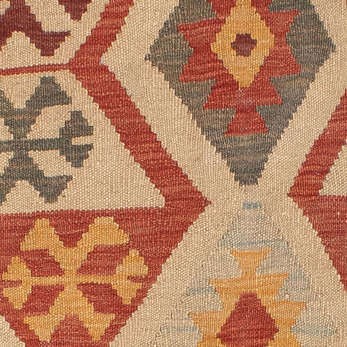 Alfombra Kelim - Oriental - 194 x 144 cm - multicolor