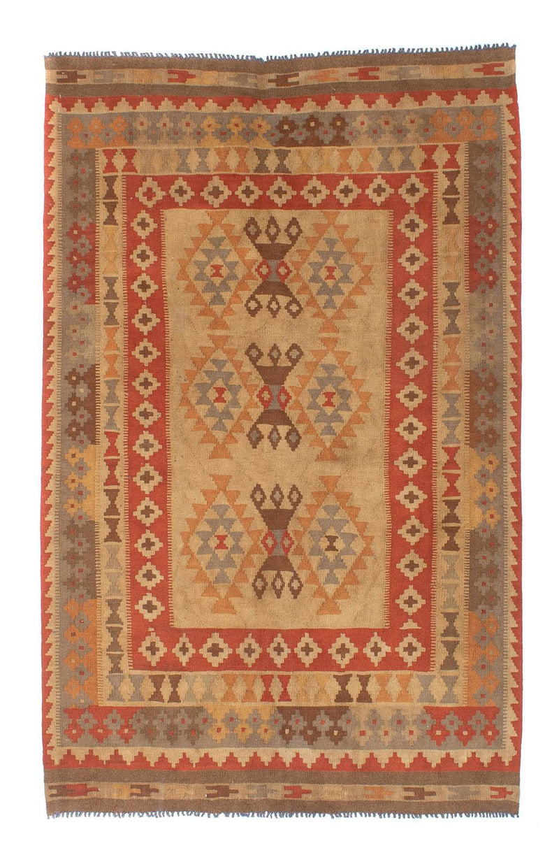 Alfombra Kelim - Oriental - 201 x 144 cm - multicolor