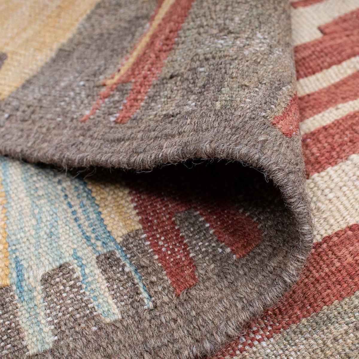 Alfombra Kelim - Oriental - 190 x 146 cm - multicolor