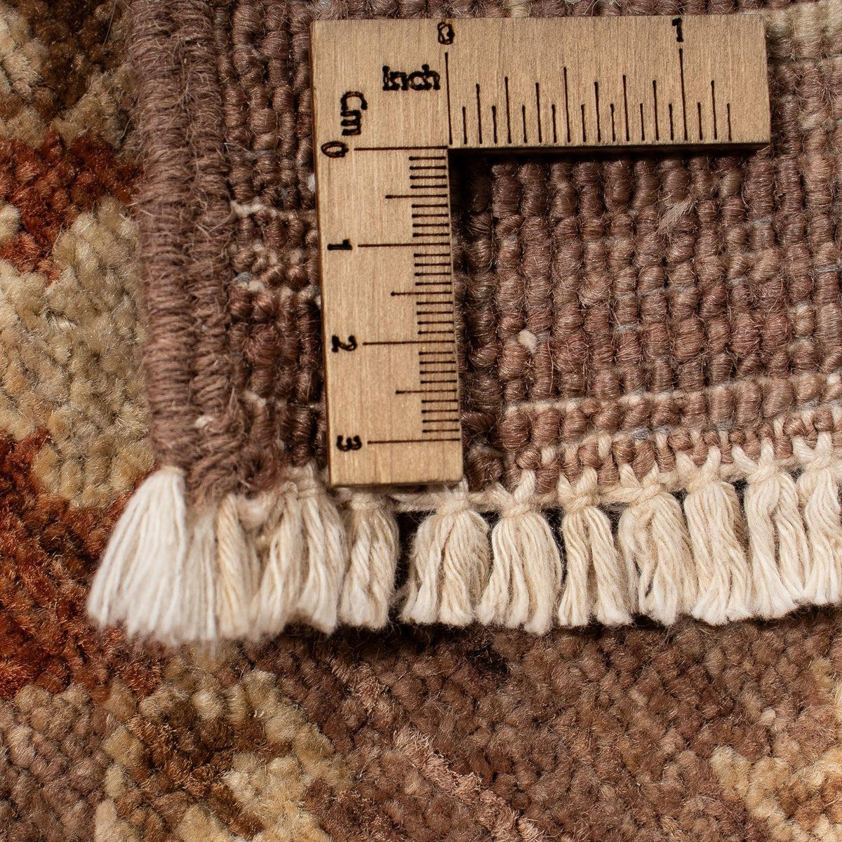 Alfombra Ziegler - 369 x 270 cm - marrón oscuro