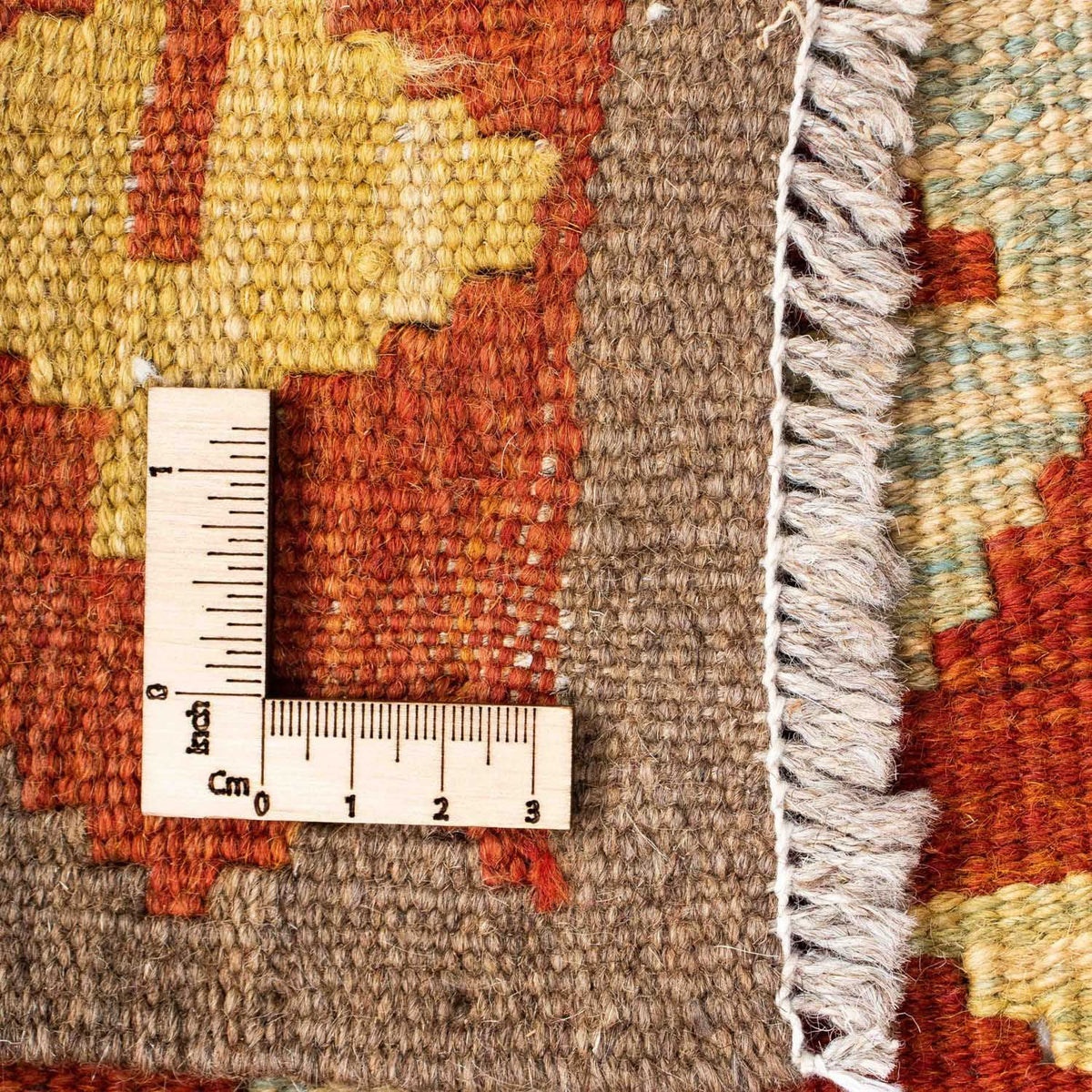 Alfombra de pasillo Alfombra Kelim - Oriental - 205 x 78 cm - óxido