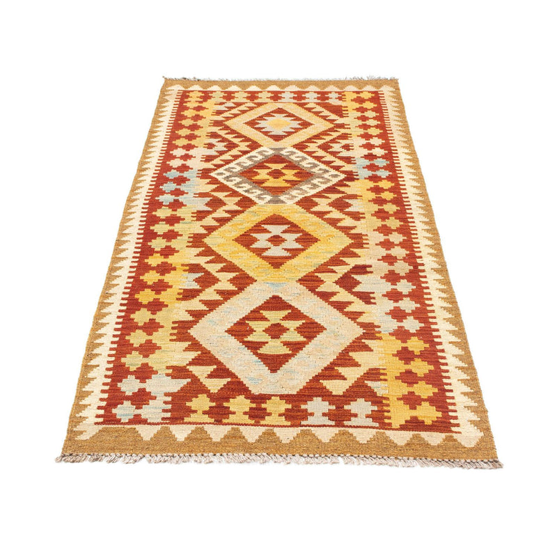 Alfombra de pasillo Alfombra Kelim - Oriental - 183 x 80 cm - beige