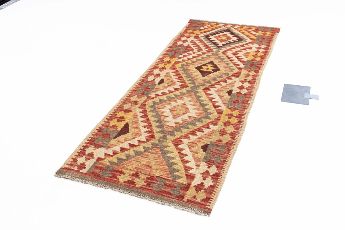 Alfombra de pasillo Alfombra Kelim - Oriental - 190 x 73 cm - multicolor