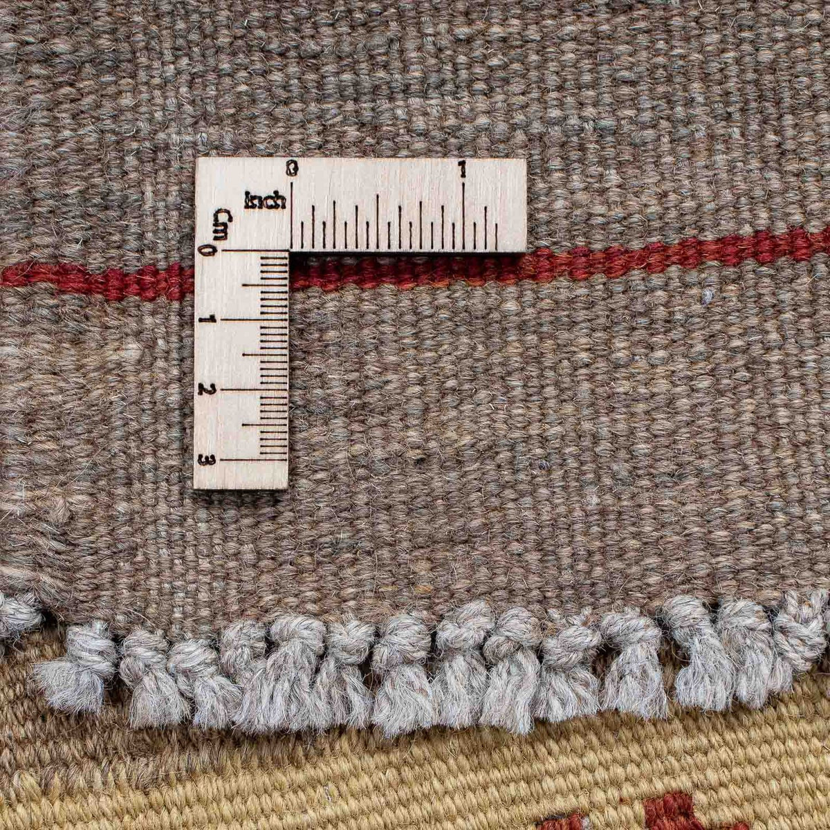 Alfombra de pasillo Alfombra Kelim - Splash - 195 x 62 cm - multicolor