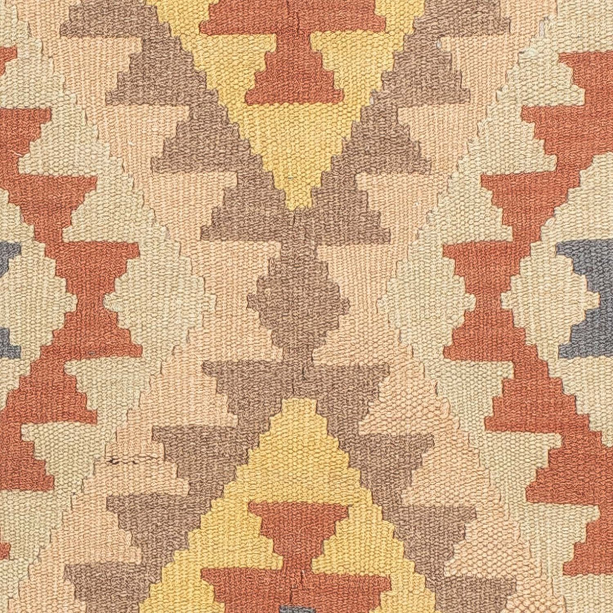 Alfombra de pasillo Alfombra Kelim - Splash - 200 x 62 cm - multicolor