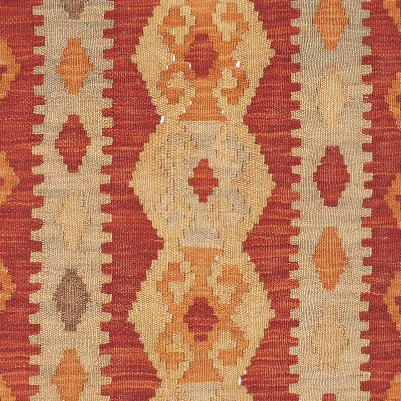 Alfombra de pasillo Alfombra Kelim - Splash - 196 x 63 cm - multicolor