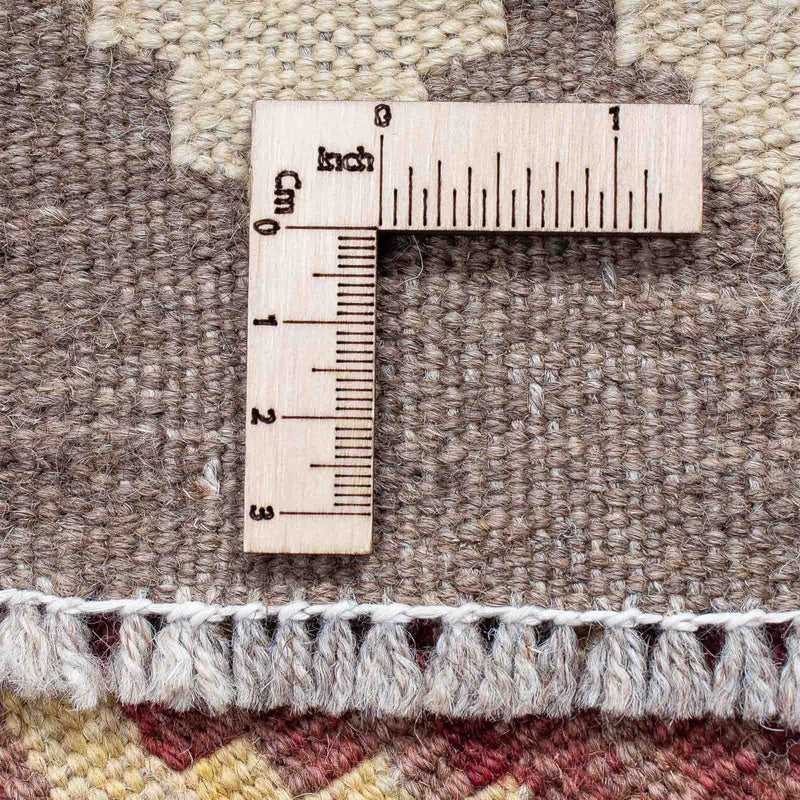 Alfombra de pasillo Alfombra Kelim - Splash - 203 x 63 cm - multicolor