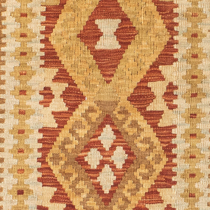 Alfombra de pasillo Alfombra Kelim - Oriental - 204 x 67 cm - beige