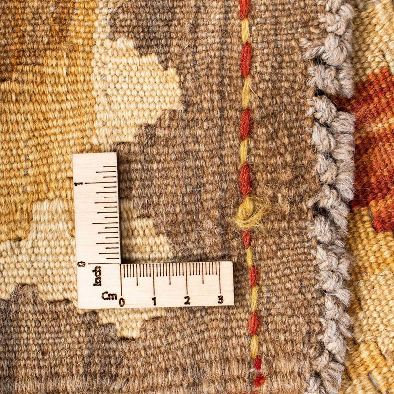 Alfombra de pasillo Alfombra Kelim - Oriental - 204 x 67 cm - beige