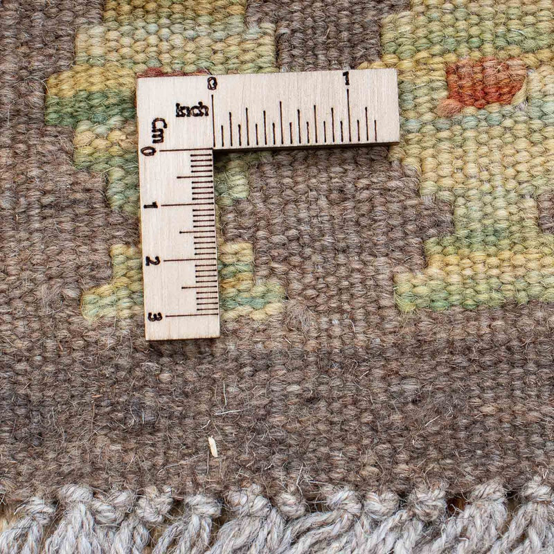 Alfombra de pasillo Alfombra Kelim - Splash - 192 x 67 cm - multicolor