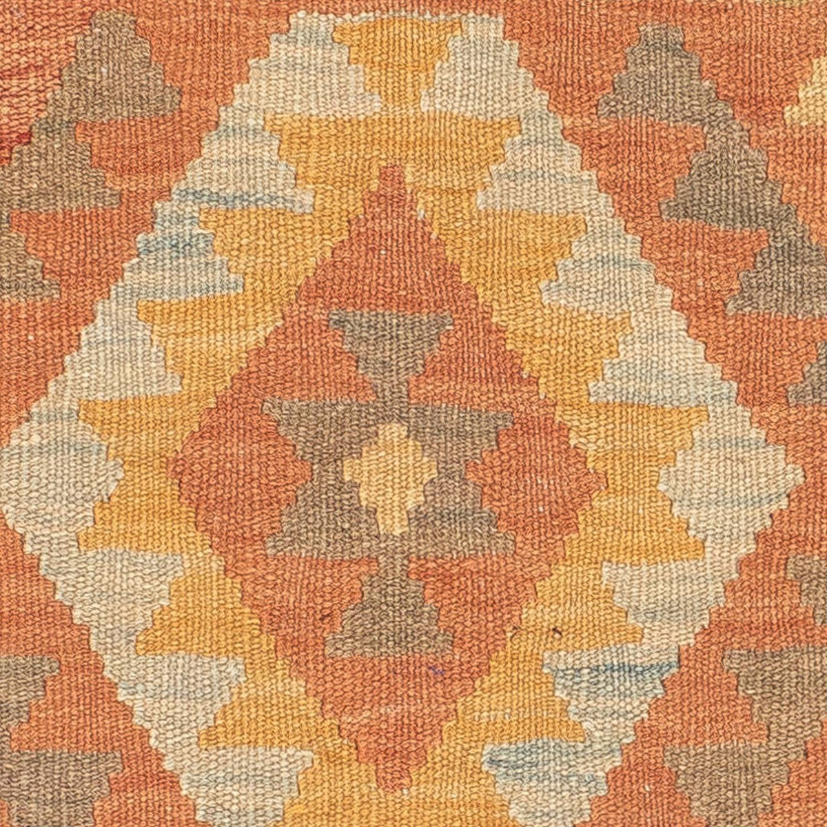 Alfombra de pasillo Alfombra Kelim - Splash - 199 x 64 cm - multicolor