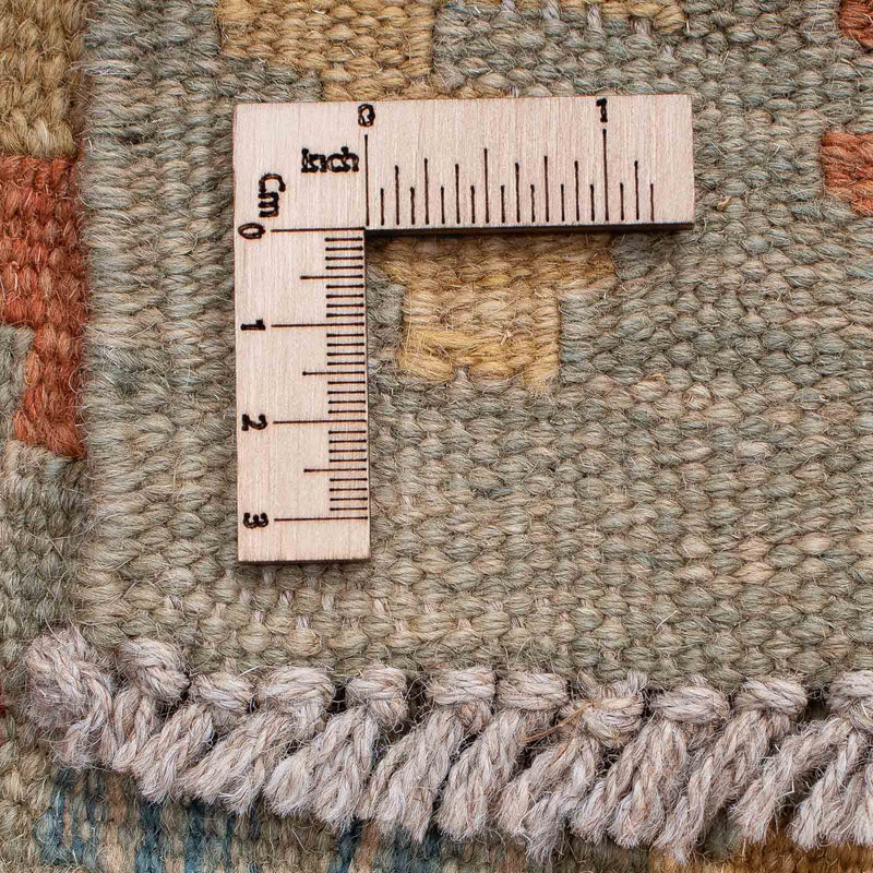 Alfombra de pasillo Alfombra Kelim - Splash - 199 x 64 cm - multicolor