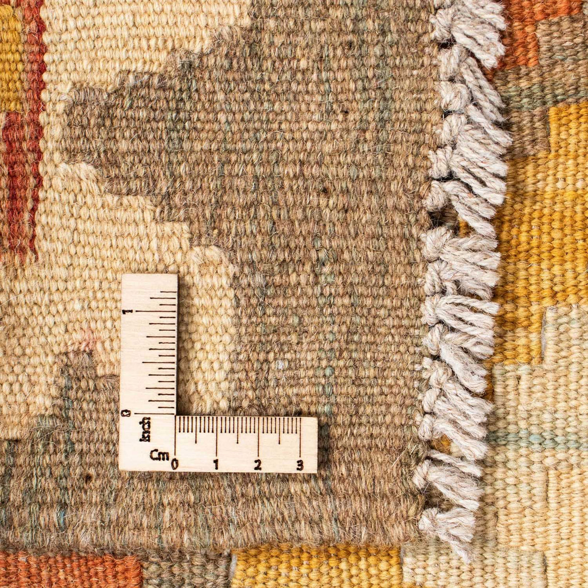 Alfombra de pasillo Alfombra Kelim - Oriental - 190 x 71 cm - beige