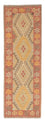 Alfombra de pasillo Alfombra Kelim - Splash - 205 x 66 cm - multicolor