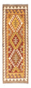 Alfombra de pasillo Alfombra Kelim - Oriental - 203 x 64 cm - marrón claro