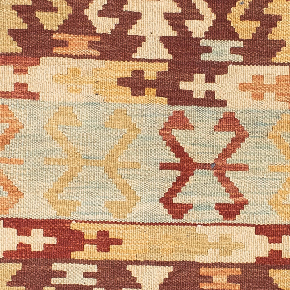 Alfombra de pasillo Alfombra Kelim - Oriental - 209 x 72 cm - multicolor