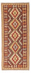 Alfombra de pasillo Alfombra Kelim - Oriental - 192 x 76 cm - marrón