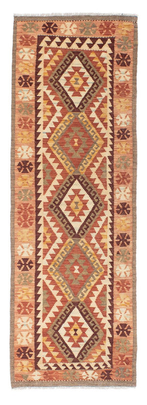 Alfombra de pasillo Alfombra Kelim - Oriental - 204 x 71 cm - beige