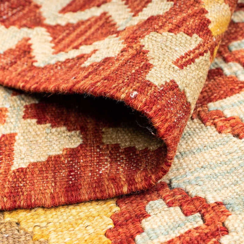 Alfombra de pasillo Alfombra Kelim - Oriental - 187 x 71 cm - óxido