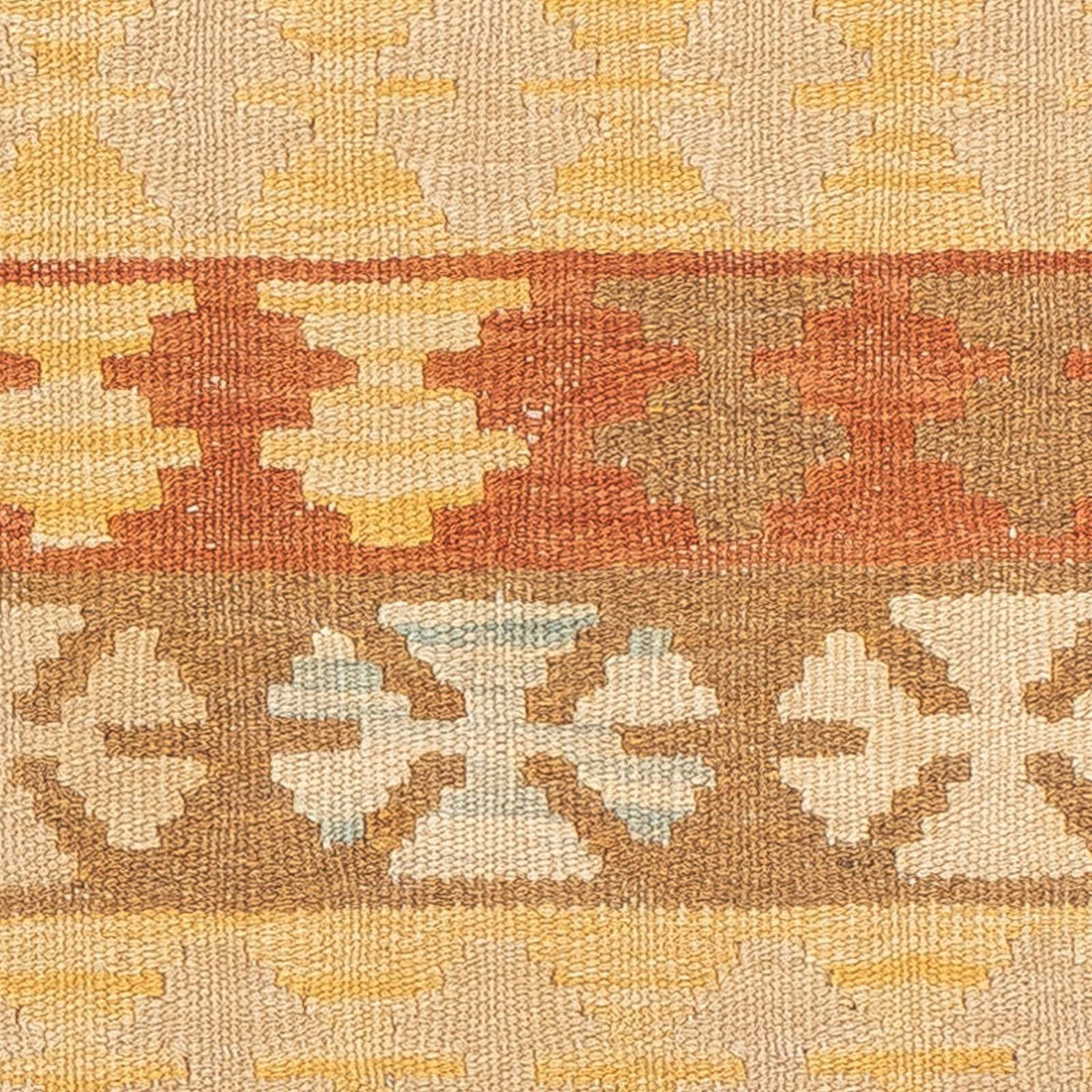 Alfombra de pasillo Alfombra Kelim - Splash - 194 x 65 cm - multicolor