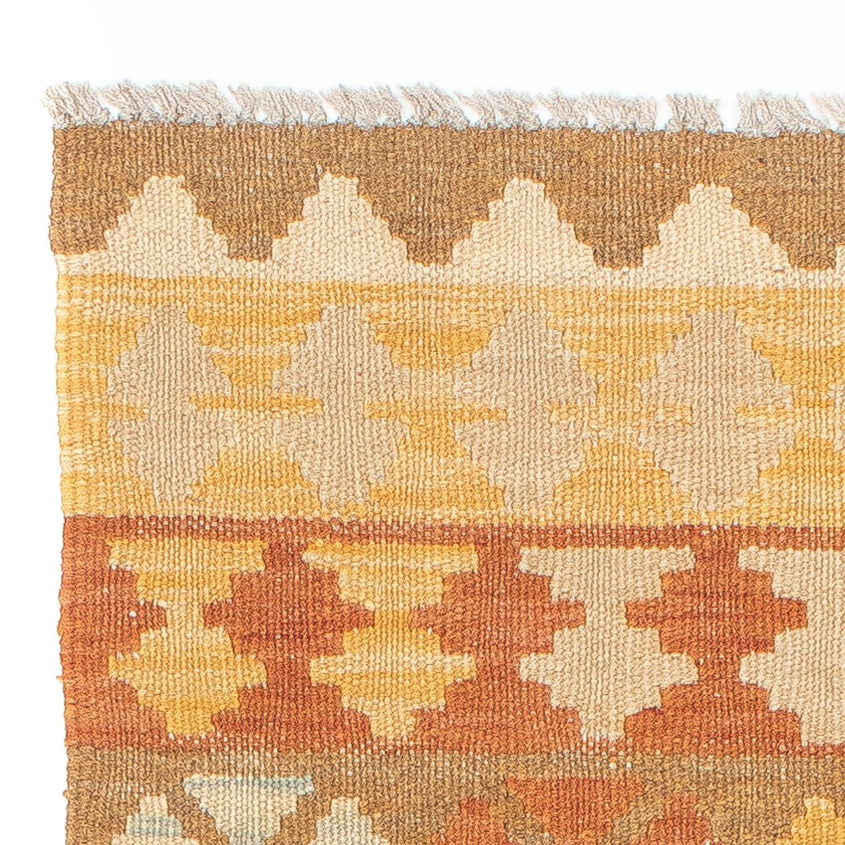 Alfombra de pasillo Alfombra Kelim - Splash - 194 x 65 cm - multicolor