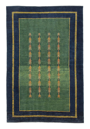 Alfombra Gabbeh - Persa - 184 x 122 cm - verde