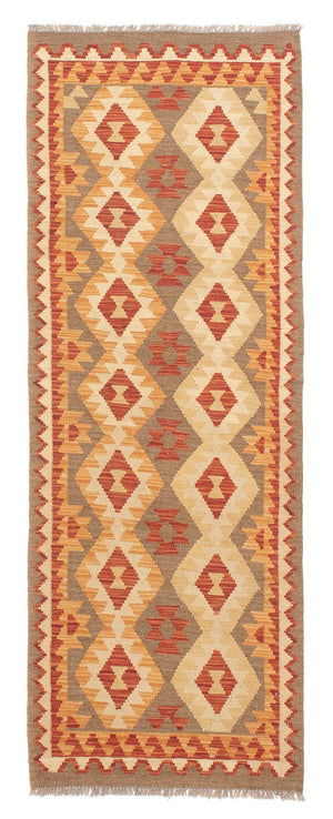 Alfombra de pasillo Alfombra Kelim - Splash - 193 x 66 cm - multicolor