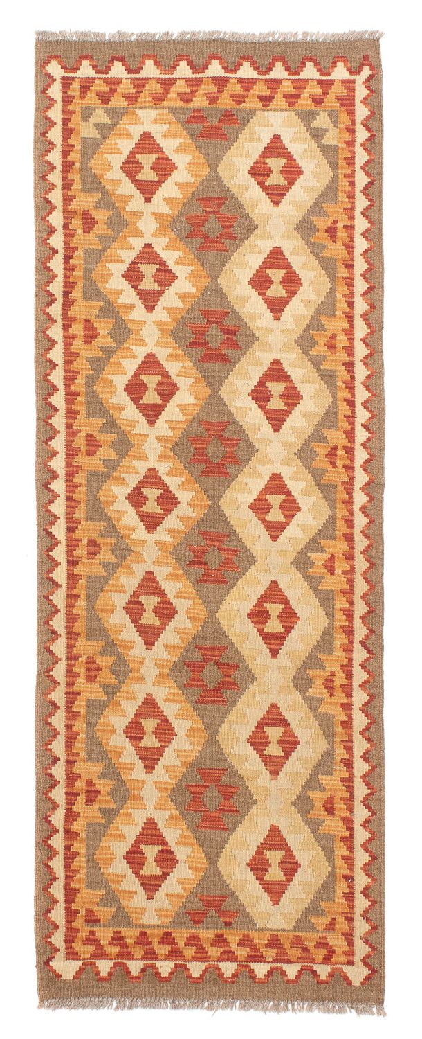 Alfombra de pasillo Alfombra Kelim - Splash - 193 x 66 cm - multicolor