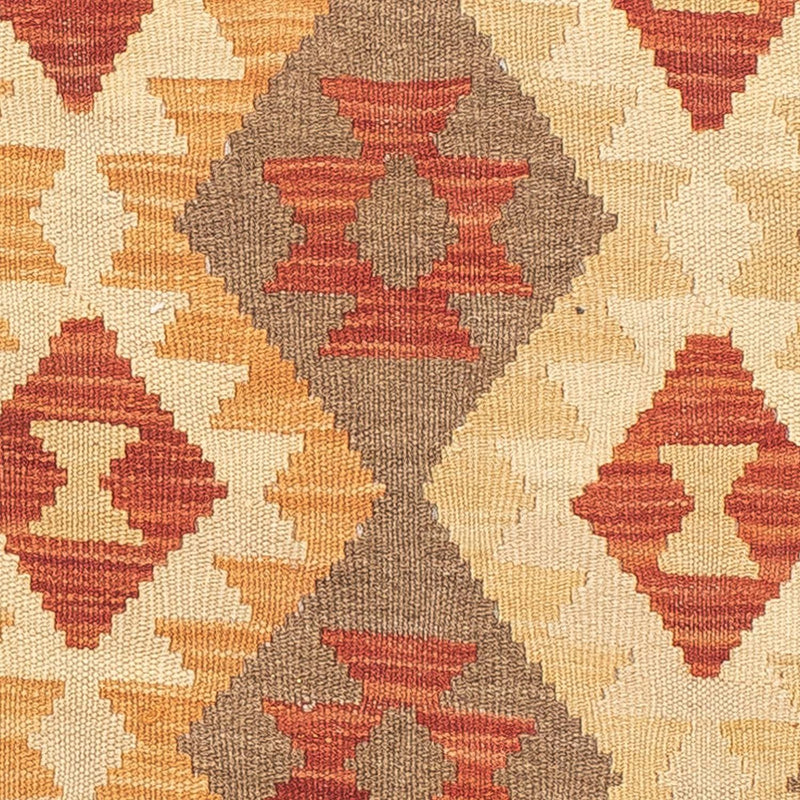 Alfombra de pasillo Alfombra Kelim - Splash - 193 x 66 cm - multicolor