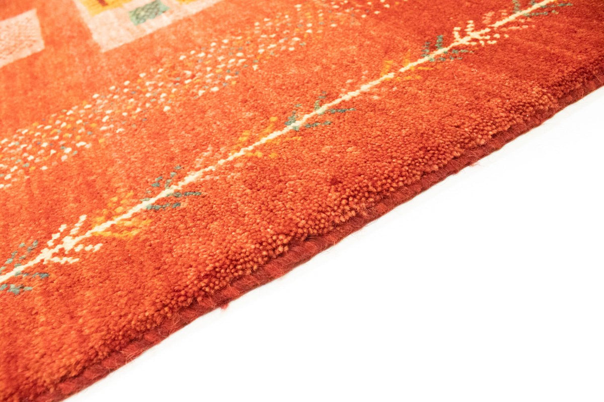 Alfombra Gabbeh - Persa - 230 x 180 cm - rojo