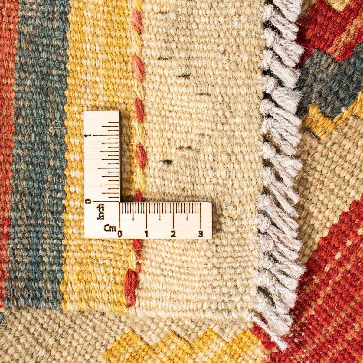 Alfombra de pasillo Alfombra Kelim - Oriental - 201 x 72 cm - multicolor