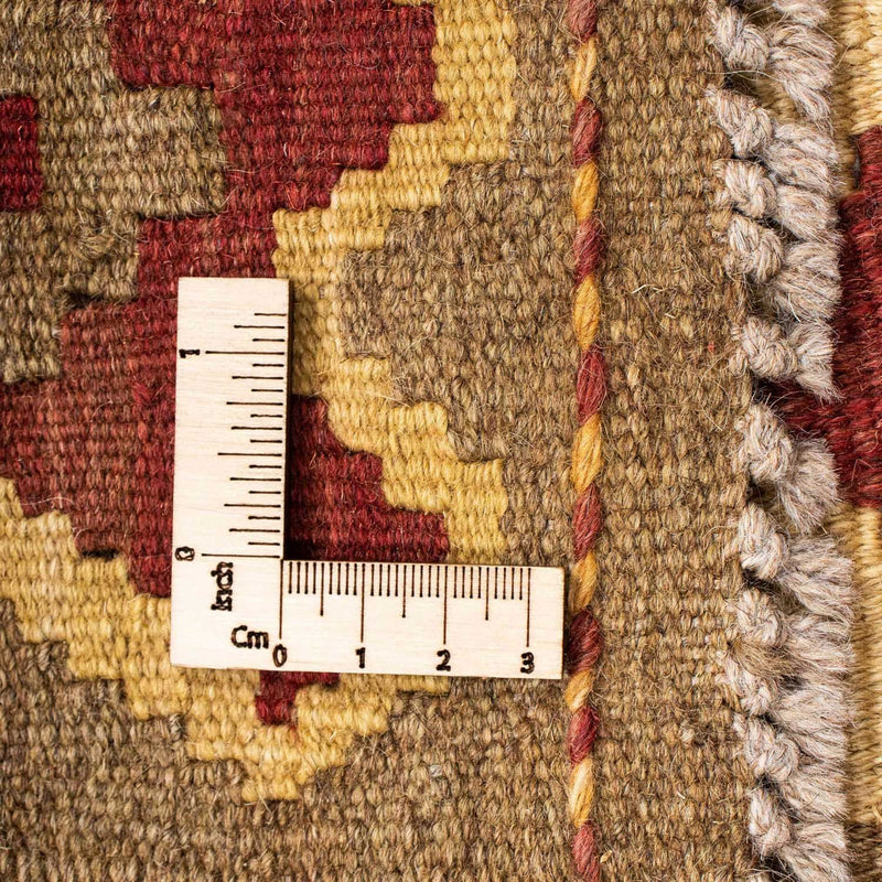 Alfombra de pasillo Alfombra Kelim - Oriental - 195 x 79 cm - marrón