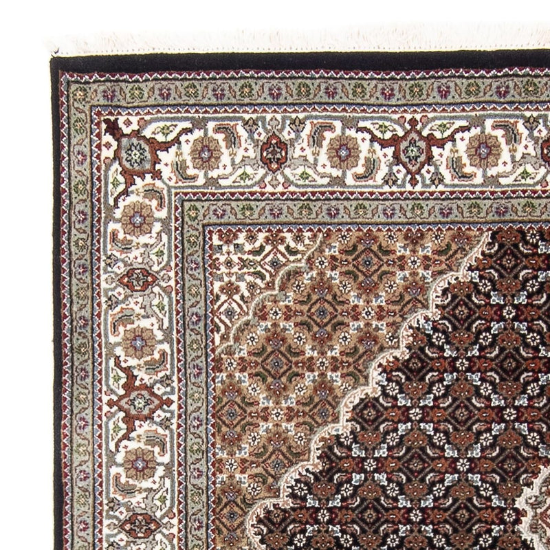 Alfombra persa - Tabriz - 202 x 138 cm - azul oscuro